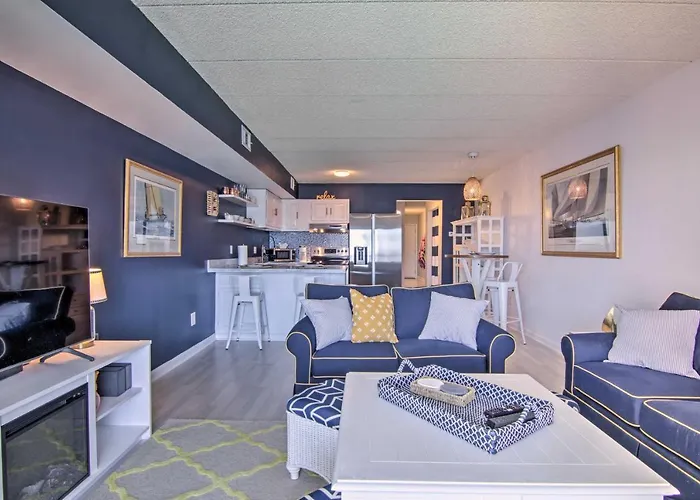 Waterfront Ocean City Condo With Nautical Charm