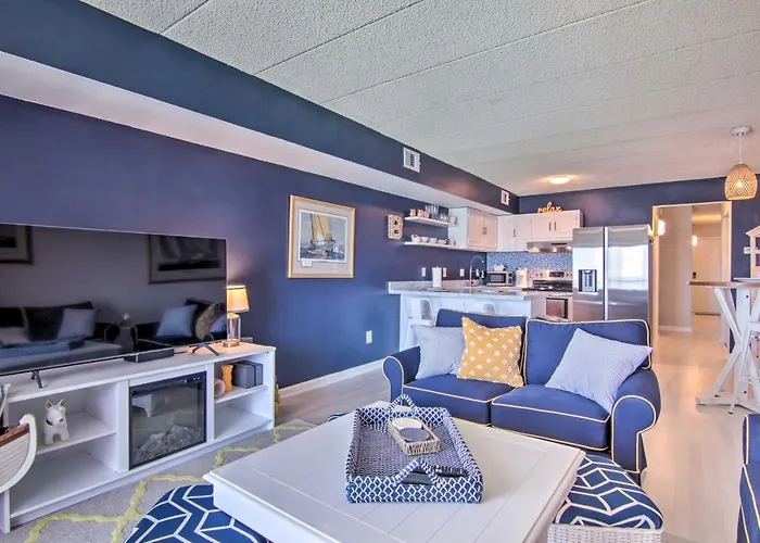 Waterfront Ocean City Condo With Nautical Charm